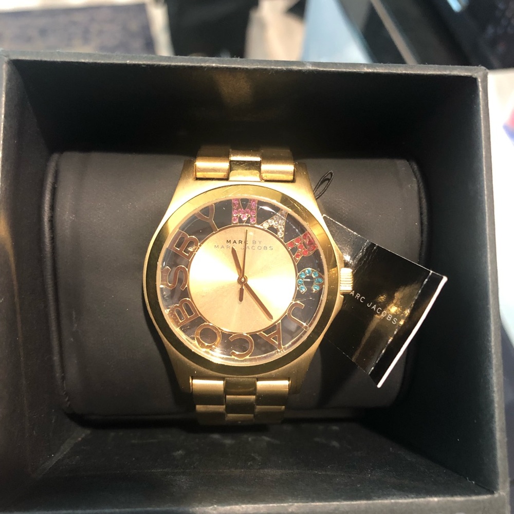 Marc Jacobs Ladies Watch Gold